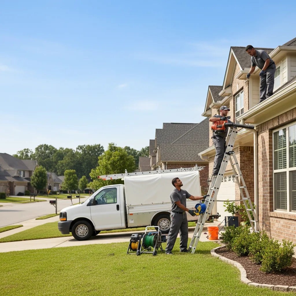 Home Gutter Service in Herndon, KS near me